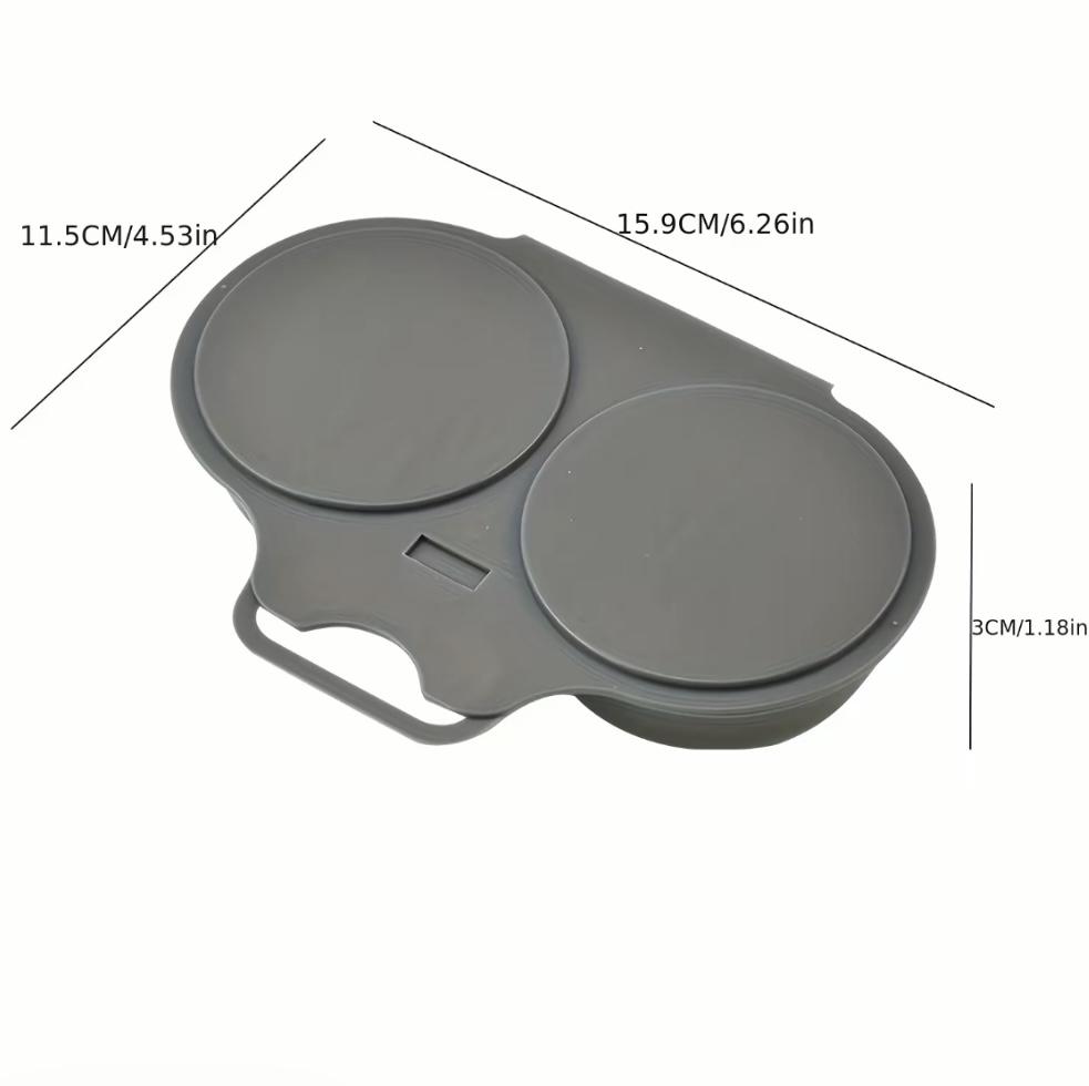 Easy to Clean Microwave Egg Steamer Mold BPA‑Free,Food‑Grade Plastic PP Material - Non-Stick,2 Cup Round Egg Maker, Perfect Shape, Quick Prep, Healthy Cooking Gadget for Kitchens, Easy Egg Cooker Home Egg Boiler Dishwasher-safe Omelette Maker (Dark Gray) Easy to Clean Microwave Egg Steamer Mold BPA‑Free,Food‑Grade Plastic PP Material - Non-Stick,2 Cup Round Egg Maker, Perfect Shape, Quick Prep, Healthy Cooking Gadget for Kitchens, Easy Egg Cooker Home Egg Boiler Dishwasher-safe Omelette Maker (Dark Gray)