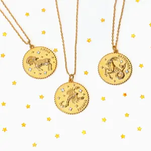 Zodiac Pendant Necklace