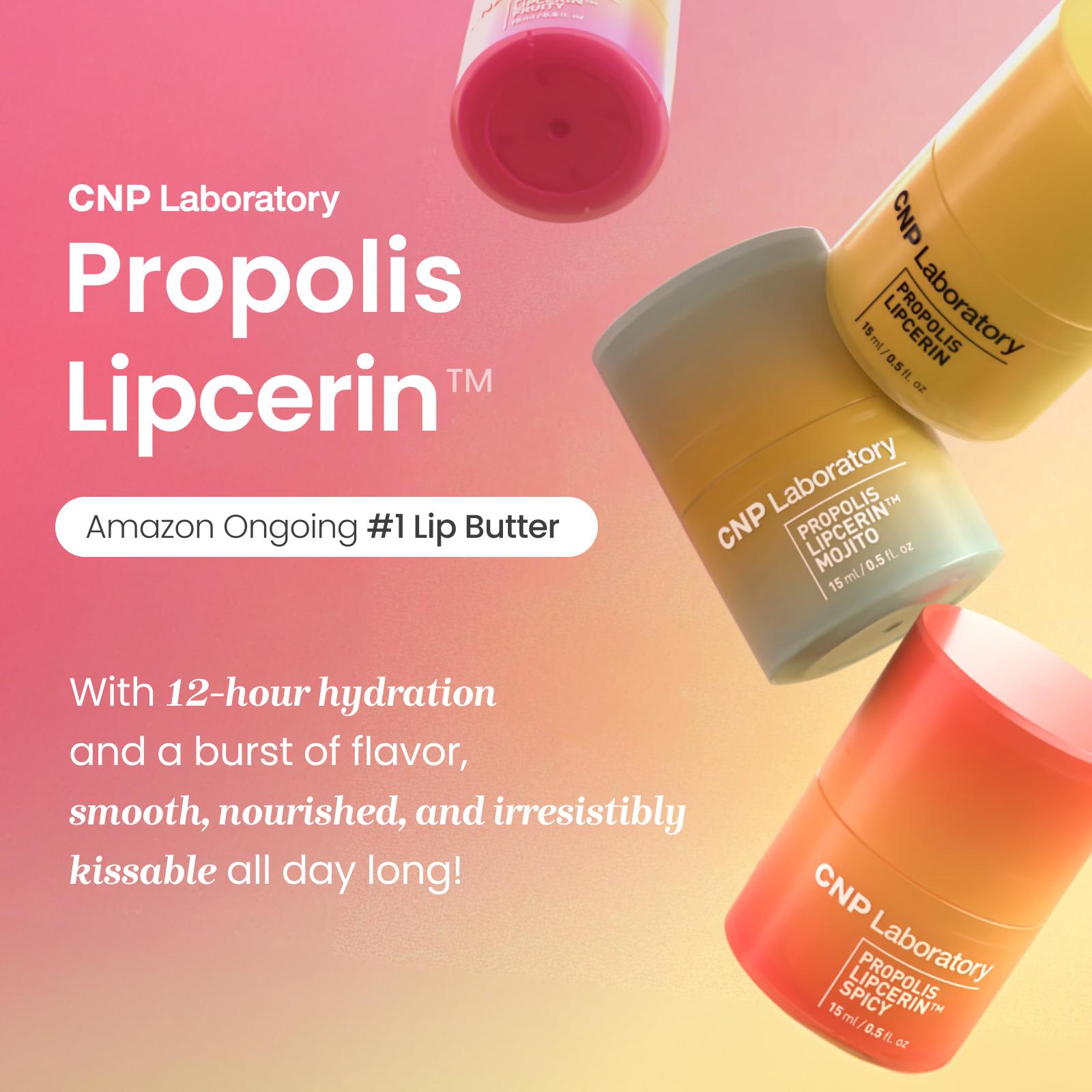 Honey Lip Balm Fruity (Berry Flavor)- Propolis Lipcerin, Overnight Manuka Lip Butter & Balm & Mask, 12hrs Long-lasting Moisture, Gentle Exfoliation, Korean Skin Care, Shea Butter, Deep Nourish & Hydrate, Moisturizing (0.5 fl.oz / 15ml)