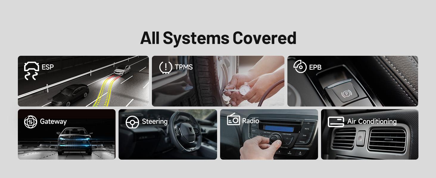 TOPDON Scanner AD800BT V2.0, Bidirectional Scan Tool, Full Systems Diagnostic Tool for All Vehicles, Automotive Diagnostic Scanner for Car, 28+ Services, FCA AutoAuth, CANFD, 2 Years Free Update