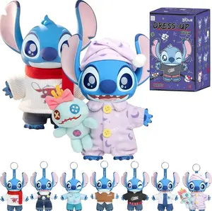 Disney Stitch Dress-Up Series Collector's Edition Toy Surprise Doll Model Random Design Blind Box Toy Collection Home Decor Birthday Gift 1PC Random
