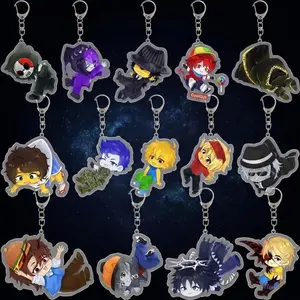 FORSAKEN Keychain Acrylic Charms, Chance Elliot 007n7 Co0Ikidd Two Time Builderman Taph Acrylic Keychain, Cute Keyring Accessory, Fun Charm For Backpack Or Purse | High Quality and Customer Favorite Items