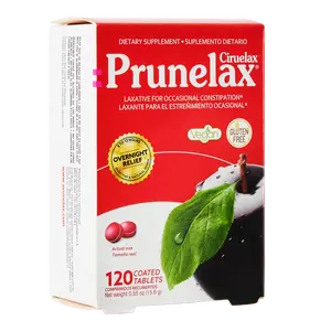 Prunelax Regular Strength Minitabs - Tablets for Occasional Constipation Relief with Natural Senna & Prune Extracts