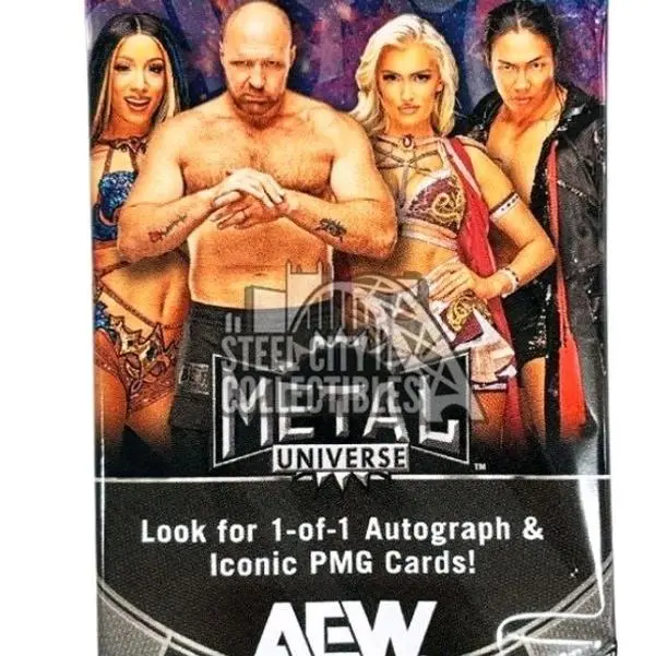 2025 AEW Metal Universe Hobby Pack (RIPPED LIVE)