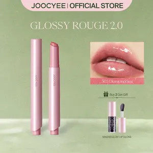 JOOCYEE Glossy Rouge, Lipstick, Blur, Long-Lasting, Hydrating, Radiant, Non-Sticky, Transfer-Resistant, Quick Film-Form, Glass Lip Effect, No Dryness, Skin-Friendly, Multi Shades, Beginner-Friendly, Holidays, Dates, Birthday, Spring Gift, Refresh Look