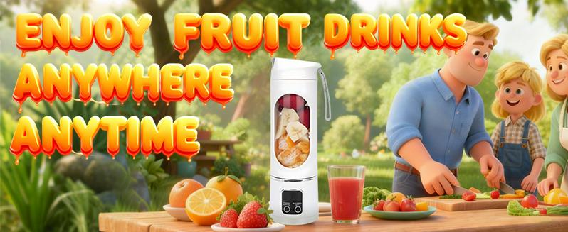 Ultimate Portable Blender! USB Rechargeable & Compact for Smoothies On-The-Go - Perfect Travel, Back To School & Gym! Leak Proof Design, Makes Shakes & Baby Food in Seconds cup juicer rechargeable mini blender vegetable