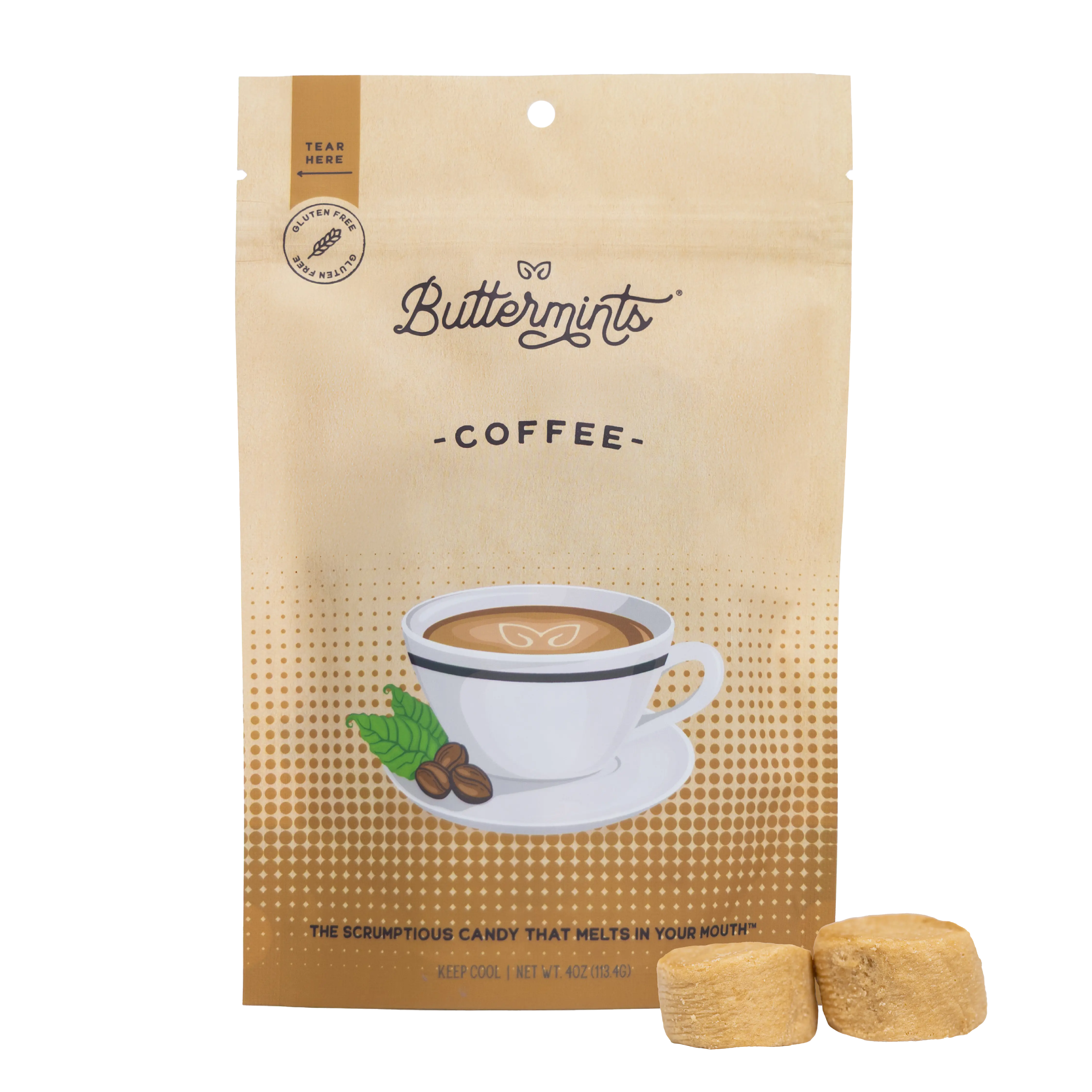 Coffee Buttermints | Handcrafted Buttermint Candies, Gluten Free