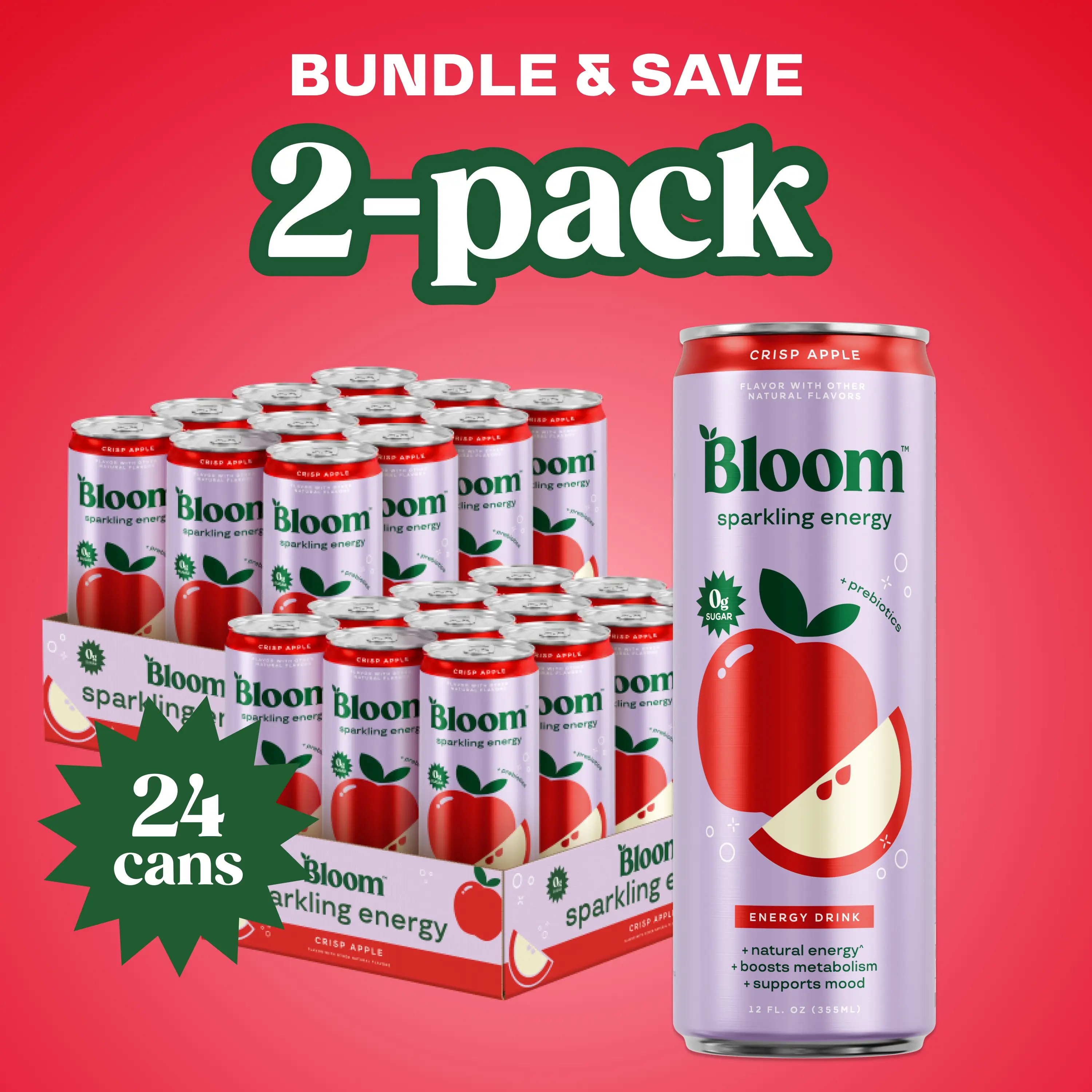 2 Packs Sparkling Energy Drink 2 Packs Sparkling Energy Drink