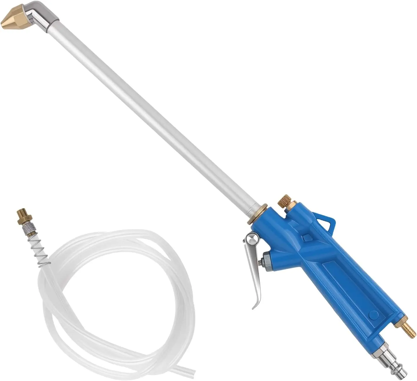 AXIZITECH Pneumatic Air Blow Gun - Heavy-Duty Industrial Metal Mechanic Tool, Cleaning Degreaser Sprayer for Narrow Spaces, Tools for Mechanics (Engine Compartment, Mechanical Interior Use), Mechanic Tools Home