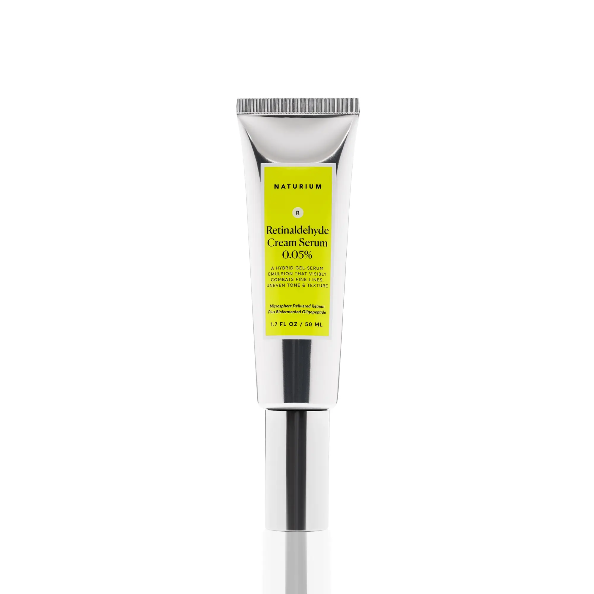 Naturium Retinaldehyde Cream Serum 0.05% (50ml) - for Fine Lines and Wrinkles and Redness, Radiant Skin