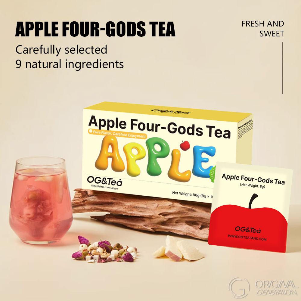BOGO Immune Boost Tea 2 Cartons Apple Tea 160g (1 Carton 8g x 10 packs)x2 Caffeine Free With Forest Thermos With Lotus Seed, Pear, Apple, Rose, Chinese Yam, Poria Cocos, Gorgon Fruit, Dragon Fruit, Hawthorn BOGO Immune Boost Tea 2 Cartons Apple Tea 160g (1 Carton 8g x 10 packs)x2 Caffeine Free With Forest Thermos With Lotus Seed, Pear, Apple, Rose, Chinese Yam, Poria Cocos, Gorgon Fruit, Dragon Fruit, Hawthorn