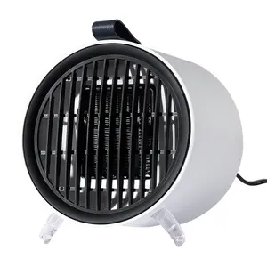 Space Heater for Indoor Use, Portable Electric Heater with 2S Fast Heating & PTC Ceramic, Tip-Over/Overheat Protection, Ultra Quiet Mini Desk Heater for Bedroom, Bathroom, Home Office