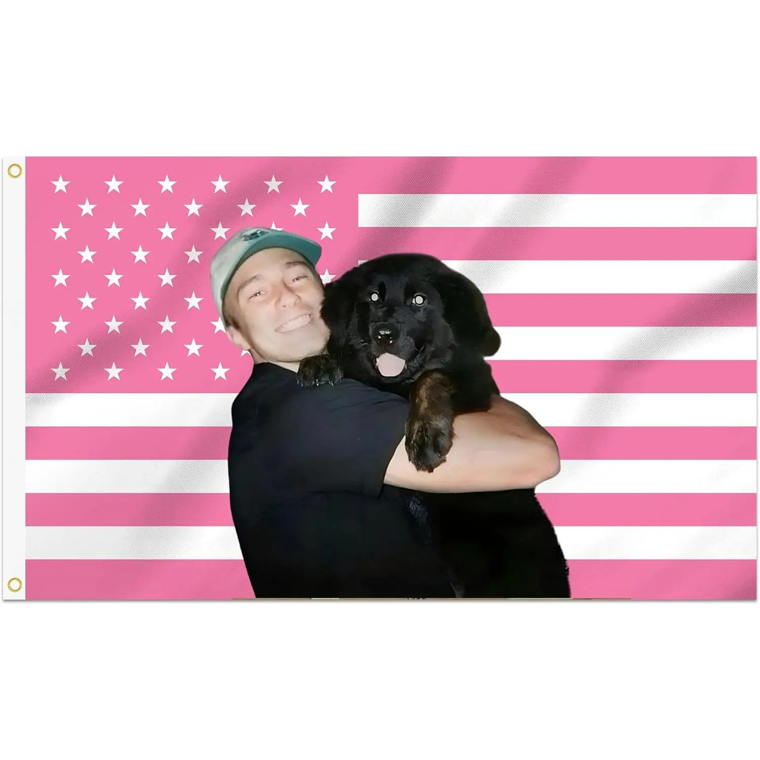 3x5 Foot Drew Starkey Rafe Cameron Decorative Flag with 2 Brass Grommets for Indoor, Double Stitched, Wall Hanging Room Decor Tapestry, College Dorm Room Porch Outside Decorations Living Room