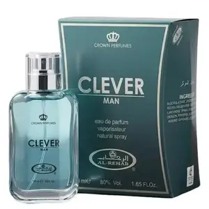 Al Rehab Clever Man for Men Eau de Parfum Spray, 1.7 Ounce