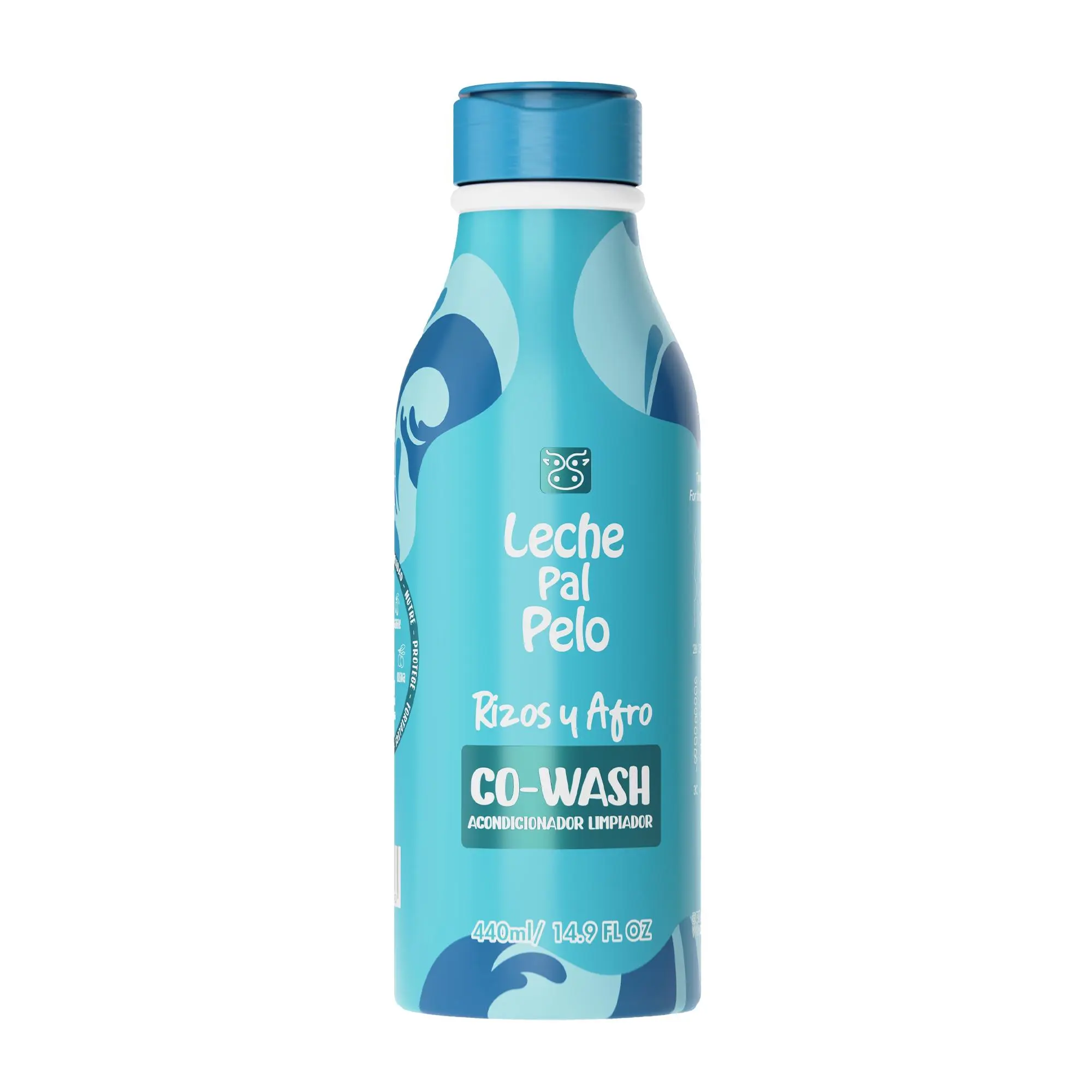 Leche Pal Pelo Curly and Wavy - Co-Wash - Conditioner with Olive Oil, Coconut Oil, Jojoba Oil - Hair Conditioner for Curly and Frizzy Hair - 14.9 oz
