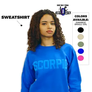 Sweatshirt: Zodiac Puff Print Unisex Top, Pick Your Color!
