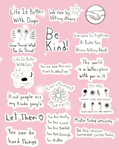 Stickers Drawn By Uncle Andy