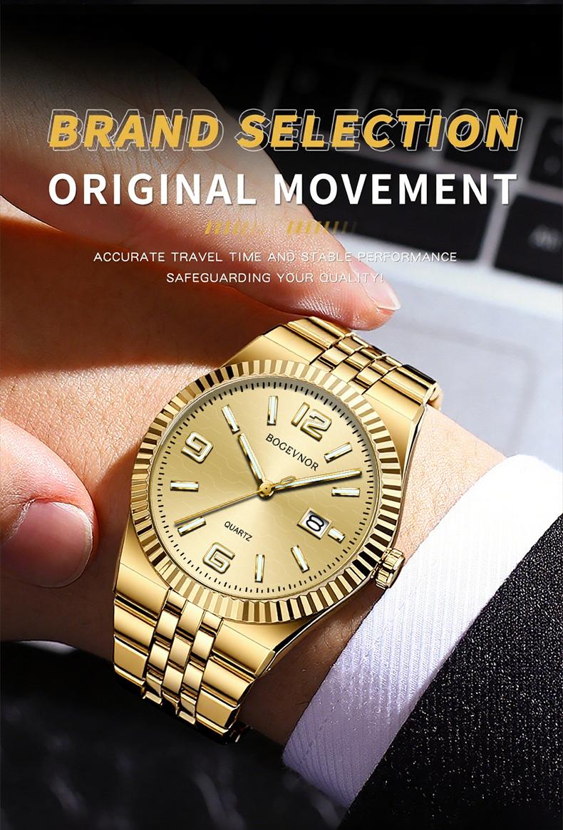 【dealsforyoudays 6-Piece】 Jumpstart sale Men's Watch Elegant Gift Box: A must-have trendy accessory for parties and gatherings, showcasing unique taste; also a high-quality business gift for boyfriends Men's Luxury Quartz Watch Set