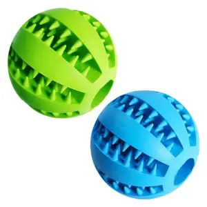 2 pack Dog Tooth Cleaning Toy Nontoxic Bite Resistant Teething Toys Dog Puzzle Toy Durable Puppy Toys for Small & Medium Breed Indoor Play