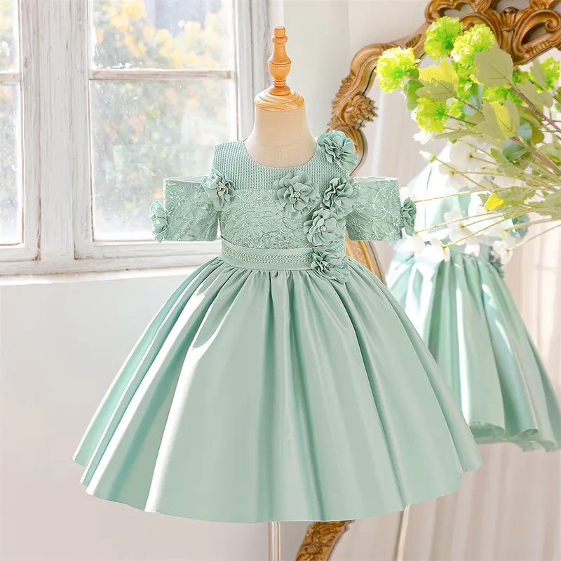 dresses pastel green Elegant Light Wedding Guest Dress Petticoat is not included Pastel Green Party Dress Modest