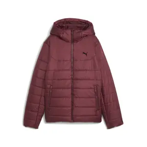 PUMA Womens Essentials Insulated Jacket Athletic Outerwear Casual - Red