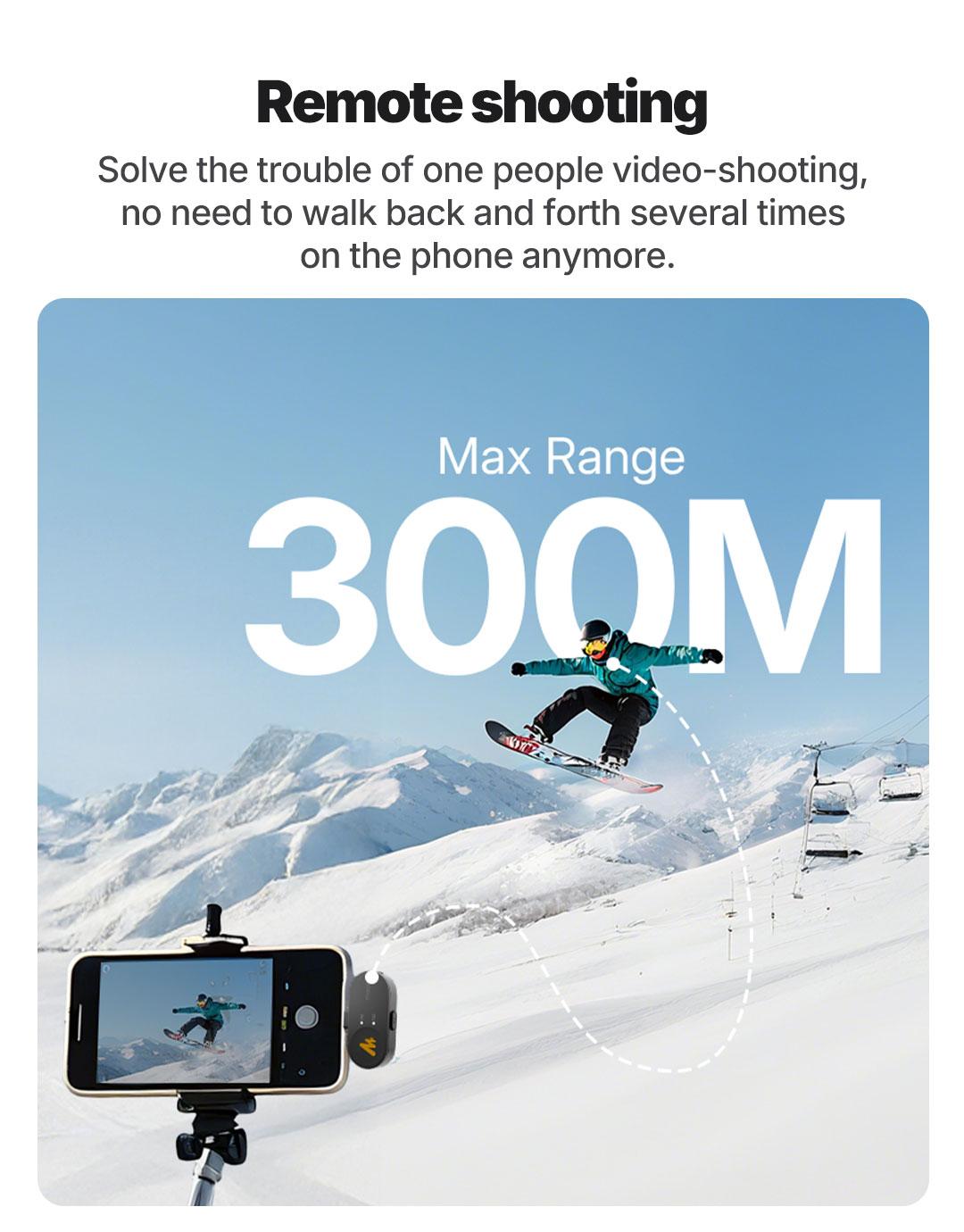 Maono T5 Wireless Lavalier Microphone, Audio Noise Reduction, Compatible with PC Camera, iPhone, Type C Android Smartphone, Ideal For Youtube, Facebook,TikTok Video Vlogging, Streaming, Recording, Interview, Content Creating.