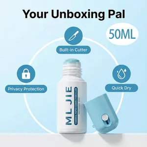 ML JIE 2-in-1 Privacy Eraser Thermal Paper Correction Fluid - Safe Non-Toxic, Instantly Hide Personal Info for Shipping Labels, Perfect for Home  Use, Quick Drying, No Trace adhd office accessories