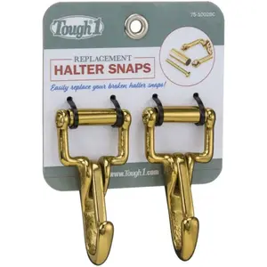 TOUGH-1 HALTER REPLACEMENT SNAPS - 2 PACK TOUGH-1 HALTER REPLACEMENT SNAPS - 2 PACK