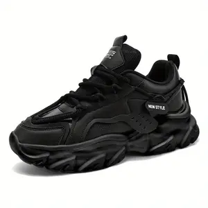 Men'S Platform Sneakers - Height-Increasing Lift, Breathable Mesh Upper, Cushioned Insole - Lightweight Summer Shoes for Everyday & Formal Wear - White & Green Accent Casual Shoes - Compatible with Men'S Clothing, Comfortable Footwear