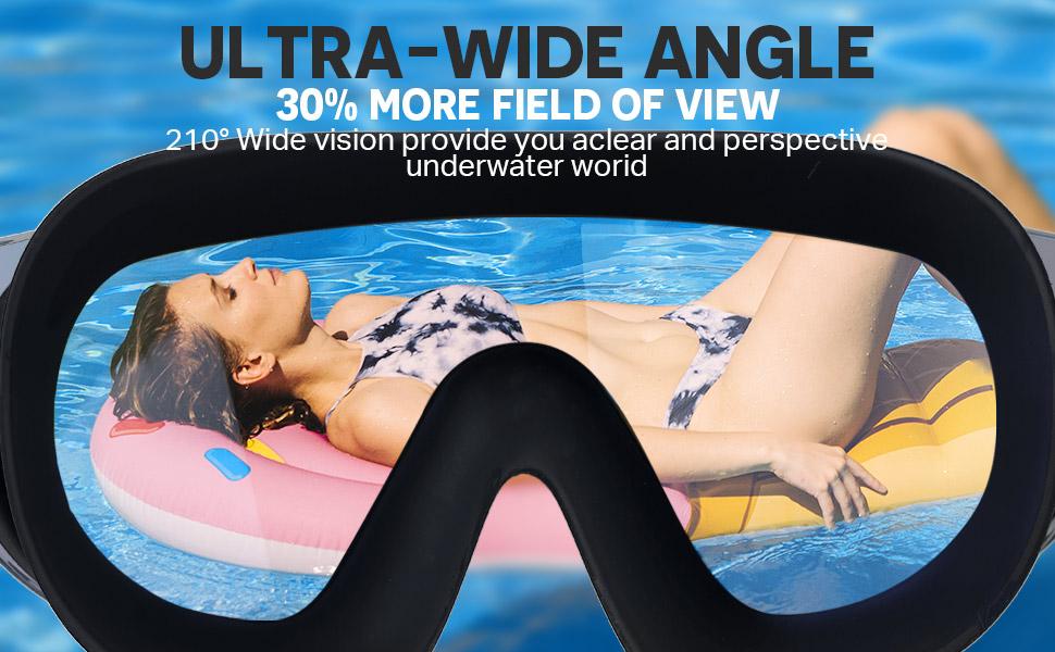 Upgrade Swim Goggles 2Pack, Frameless Wide View Swimming Goggles, Anti-Fog Anti-UV No Leaking Pool Goggles for Men Women Adult Upgrade Swim Goggles 2Pack, Frameless Wide View Swimming Goggles, Anti-Fog Anti-UV No Leaking Pool Goggles for Men Women Adult