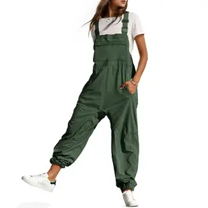 Cicy Bell Women’s Casual Overalls Baggy Adjustable Straps Bib Jogger Jumpsuits Cute Cozy Outfits
