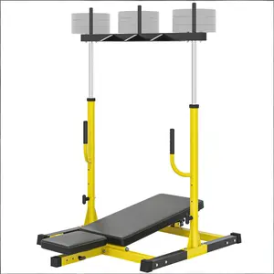 Adjustable Leg Curl Trainer, Three Position Settings, Maximum Weight Capacity 286 lbs, Smooth Linear Bearing Design, Includes Adjustable Backrest and Footplate