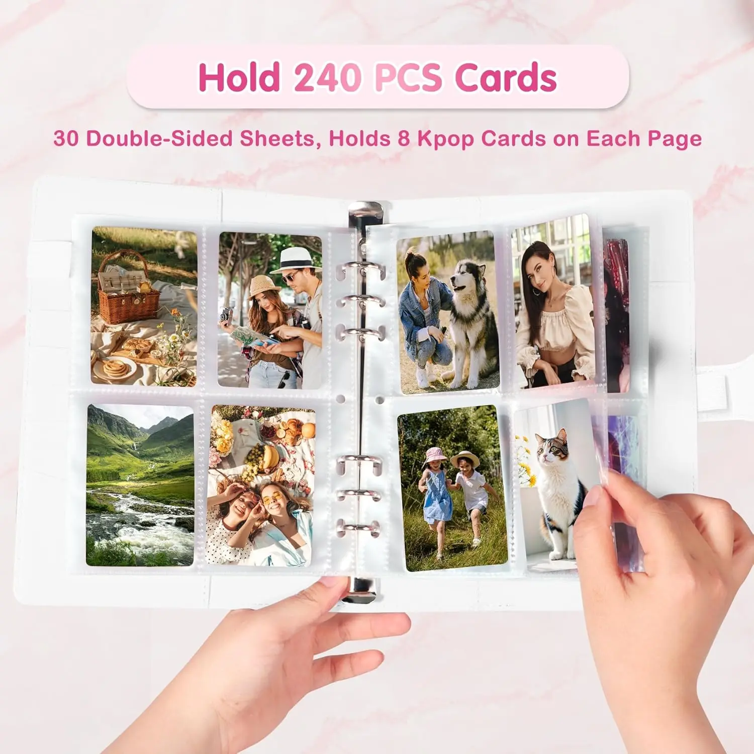 binder photo cards kpop ArtGalleryZen Online Store