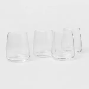 4pk Simsbury Stemless Wine Glasses - Threshold
