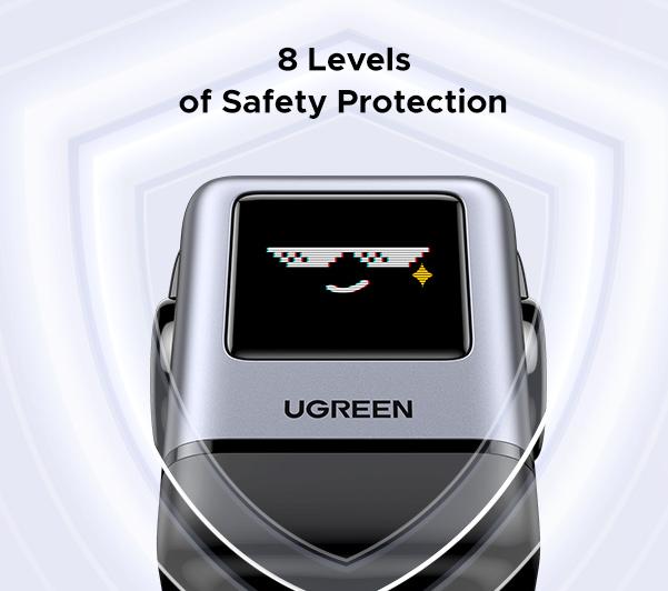 【LIVE ONLY】UGREEN Uno 100W/65W/30W/USB C Charger 3/4-Port Robot GaN Fast Charger PPS PD3.0 for iPhone 17 16 15 14 Pro Max, Galaxy S24/S23 Ultra, Fast Charge for Laptop Macbook Air-Black Friday Electronic Charging,TikTokShopHolidayHaul