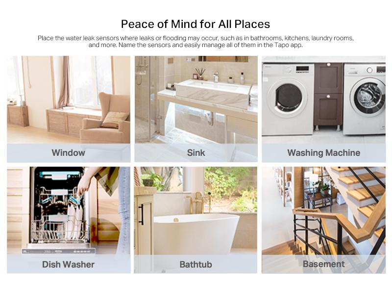 TP-Link& Tapo T300 Smart Water Leak Sensor – 6-Probe Instant Detection, 90 dB Siren, IP67 Waterproof, App & Alexa Alerts, 3-Year Battery, Requires Tapo Hub TP-Link& Tapo T300 Smart Water Leak Sensor – 6-Probe Instant Detection, 90 dB Siren, IP67 Waterproof, App & Alexa Alerts, 3-Year Battery, Requires Tapo Hub