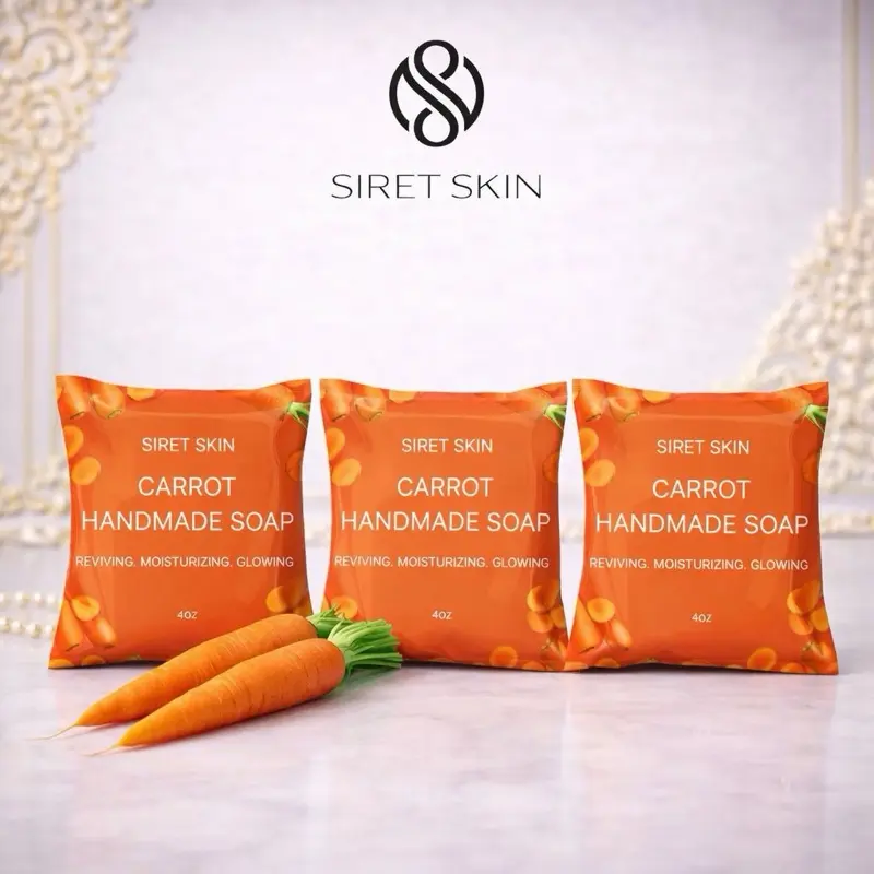 Carrot Pure Soap (3pieces)