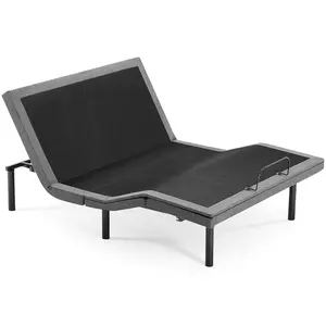 Full Size Electric Adjustable Bed Frame – Wireless Remote Control with Head & Foot Incline, Zero Gravity Position for Pressure Relief, Anti-Snore Setting for Better Sleep, Easy Assembly Design
