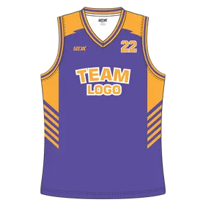 CUSTOM V-NECK BASKETBALL JERSEYS