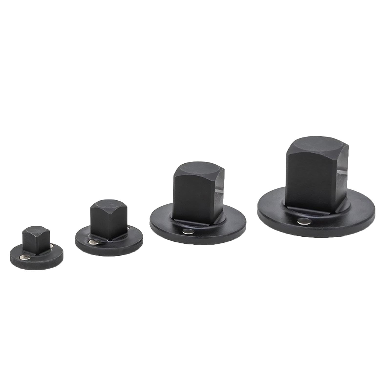 4PC Low Profile Impact Socket Adapter Set, Drive Ratchet Adapter Set, Designed for Tight Spaces