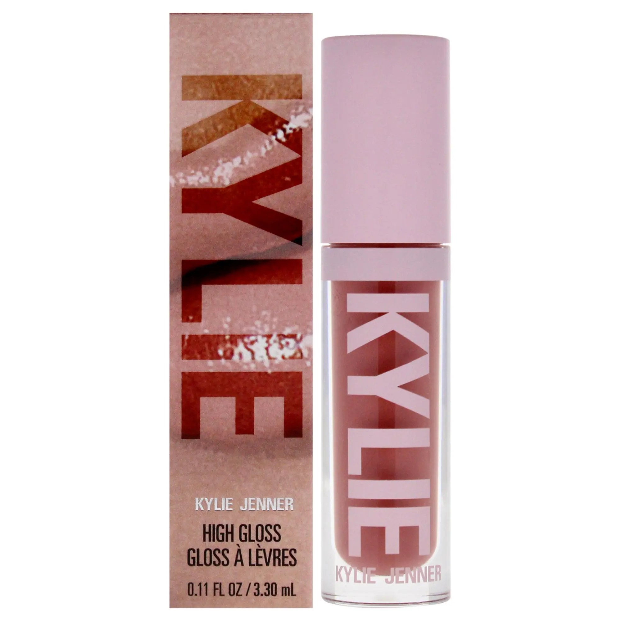 Kylie Cosmetics 808 Kylie Women's High Gloss Makeup, Compact Glossy Lip Product, 0.11 fl oz for On Lips Application