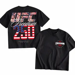 UFC FREEDOM 250 T-SHIRT, UFC Tshirt MMA Fan, UFC MMA Tee, UFC Champions Sports Shirt, UFC Fan Custom Vintage Design, Custom Bootleg UFC Tee, UFC Vintage Tee, MADE IN USA
