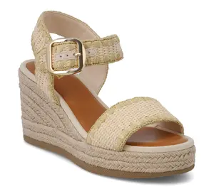 MIA Raffia Espadrille Wedge Sandals - Beverlee MIA Raffia Espadrille Wedge Sandals - Beverlee