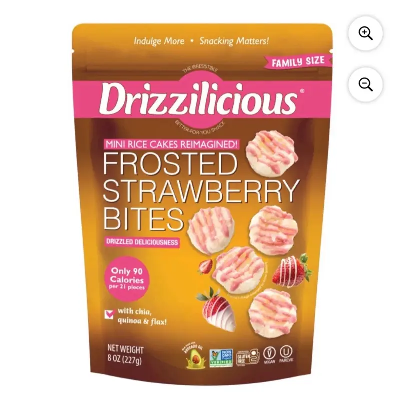 Drizzilicious Mini Rice Cakes, 8 oz.