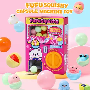 FUFUSQUISHY 30pcs Squishy Capsule Toy Machine squishy toys