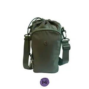 The Iris Sip Bag (#2027) Insulated Tumbler Cup Holder with Adjustable Straps By Iris & Rainbow