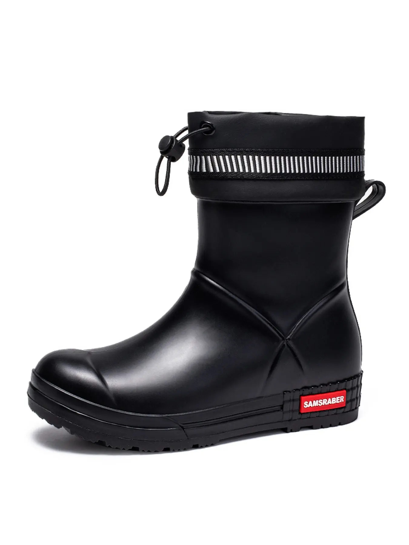 Men's & Women's High-Quality Anti-Slip Rain Boots with Cuff, Non Slip Boots, Round Toe Boots, Waterproof Kitchen Shoes, Garden Shoes, Motorcycle Boots, Fishing Shoes, General Boot