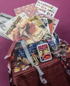 The New Look Vintage Craft Box. 1950's inspired The New Look Vintage Craft Box. 1950's inspired
