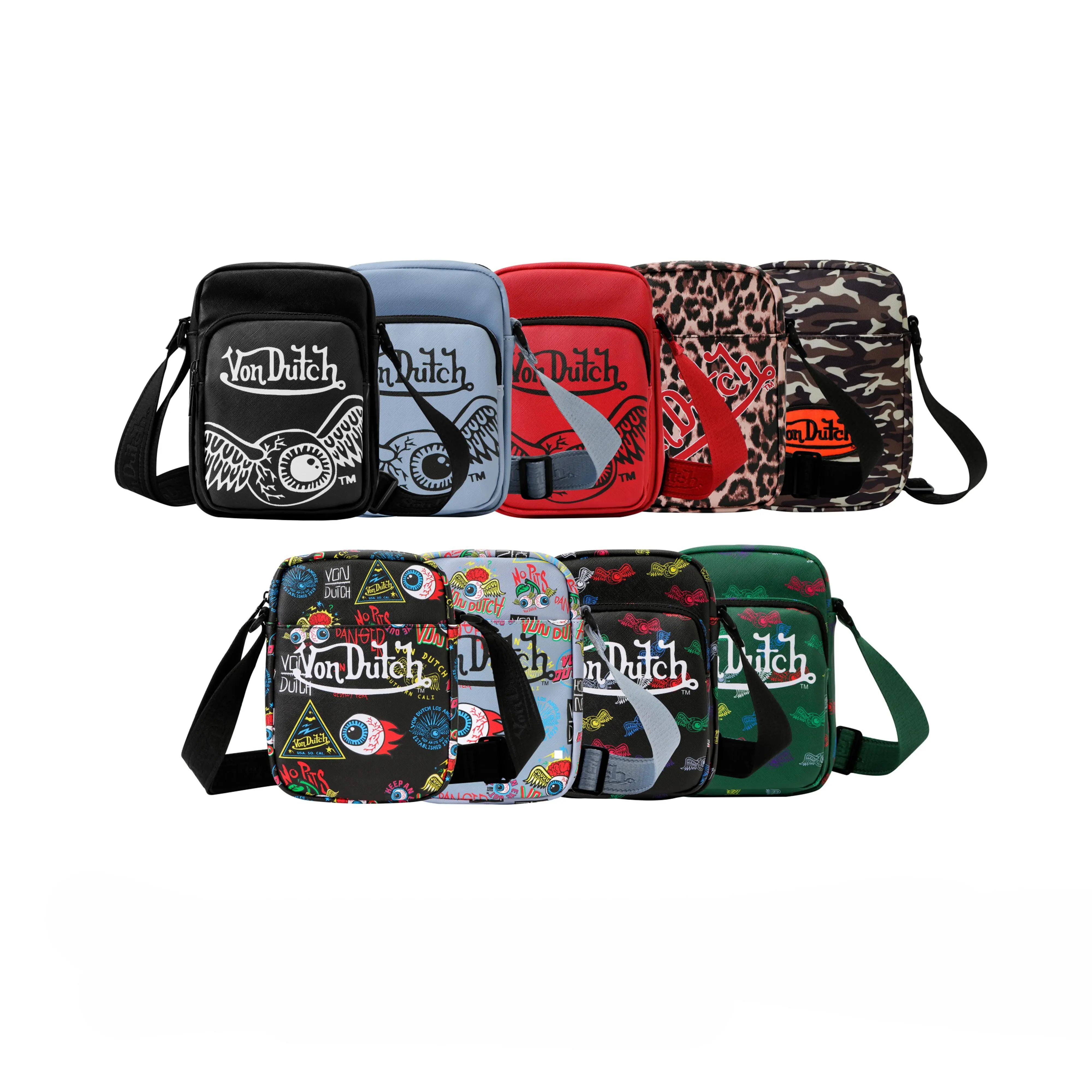 Von Dutch Men's Crossbody Bag - All Styles Von Dutch Men's Crossbody Bag - All Styles