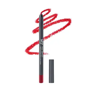 No7 Pro Artist Lip Liner - Precision Edit Lip Liner Pencil with a Creamy, Matte Finish - Helps Prevent Lipstick Bleeding and Enhances Lip Shape - Red Carpet Ready (0.04 oz)